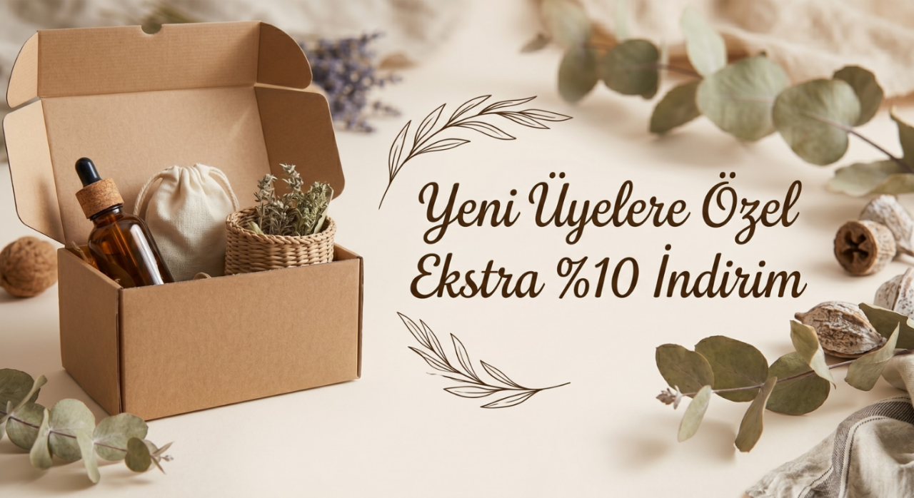 Doğal Yaşama İlk Adım: Yeni Üyelerimize Özel Sepette %10 İndirim!