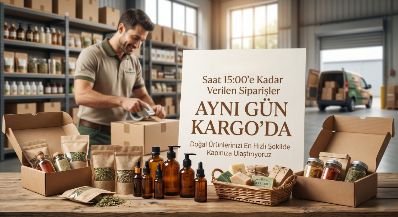 Beklemek Yok: Saat 15:00’e Kadar Olan Siparişleriniz Aynı Gün Kargoda!