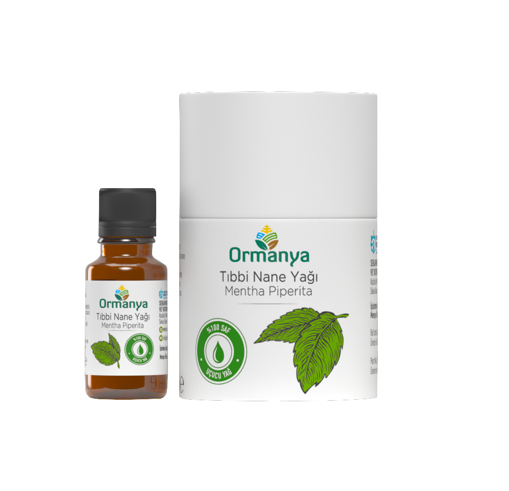 TIBBİ NANE UÇUCU YAĞI - 5 ml  (% 100 saf ve doğal)
