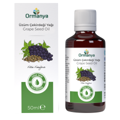 ÜZÜM ÇEKİRDEĞİ SOĞUK SIKIM YAĞI - 50 ml