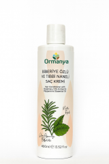 BİBERİYE ÖZLÜ VE TIBBİ NANELİ SAÇ KREMİ - 400 ML (ALKOL-SLS-SLES İÇERMEZ.)