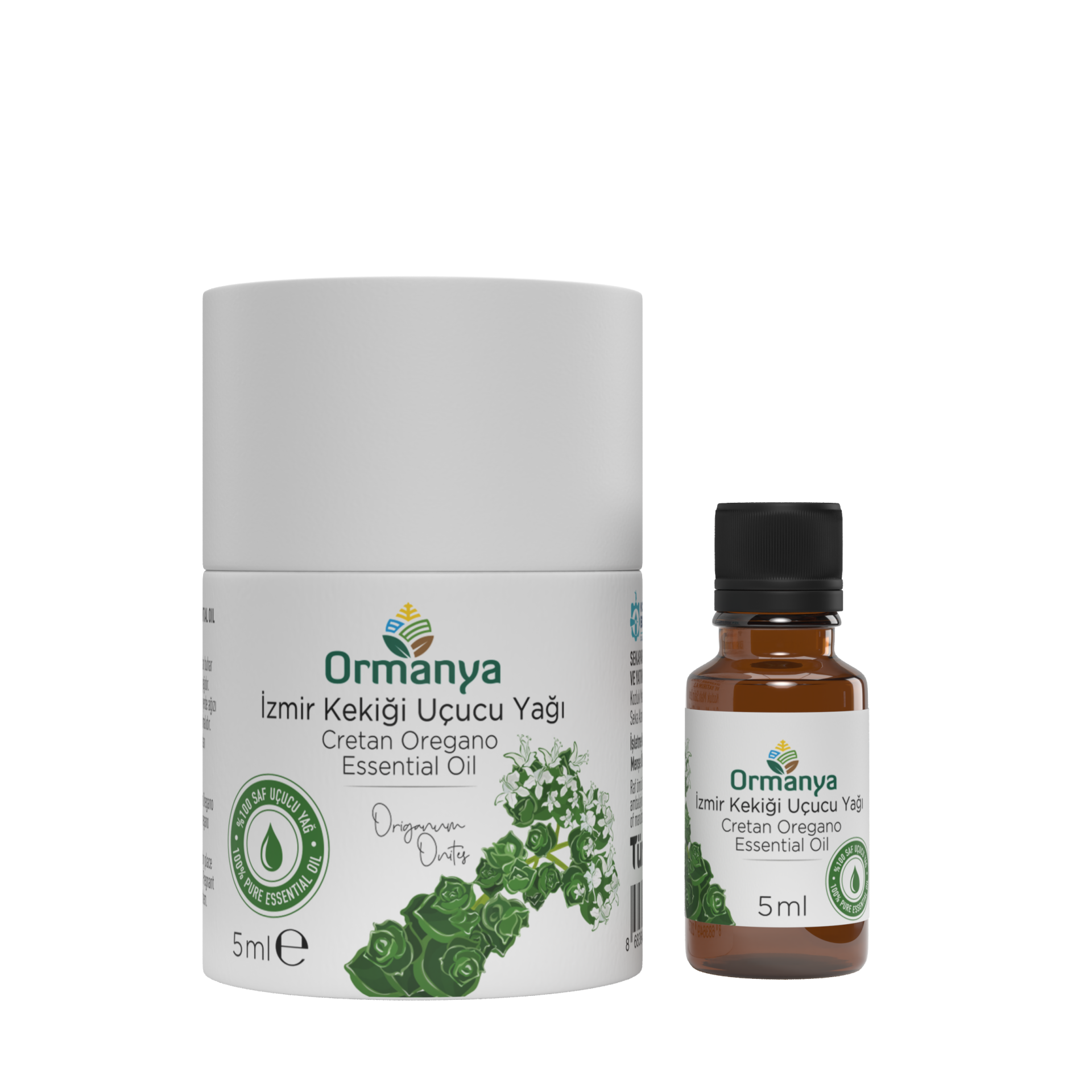 İZMİR KEKİĞİ UÇUCU YAĞI - 5 ml  (% 100 saf ve doğal)