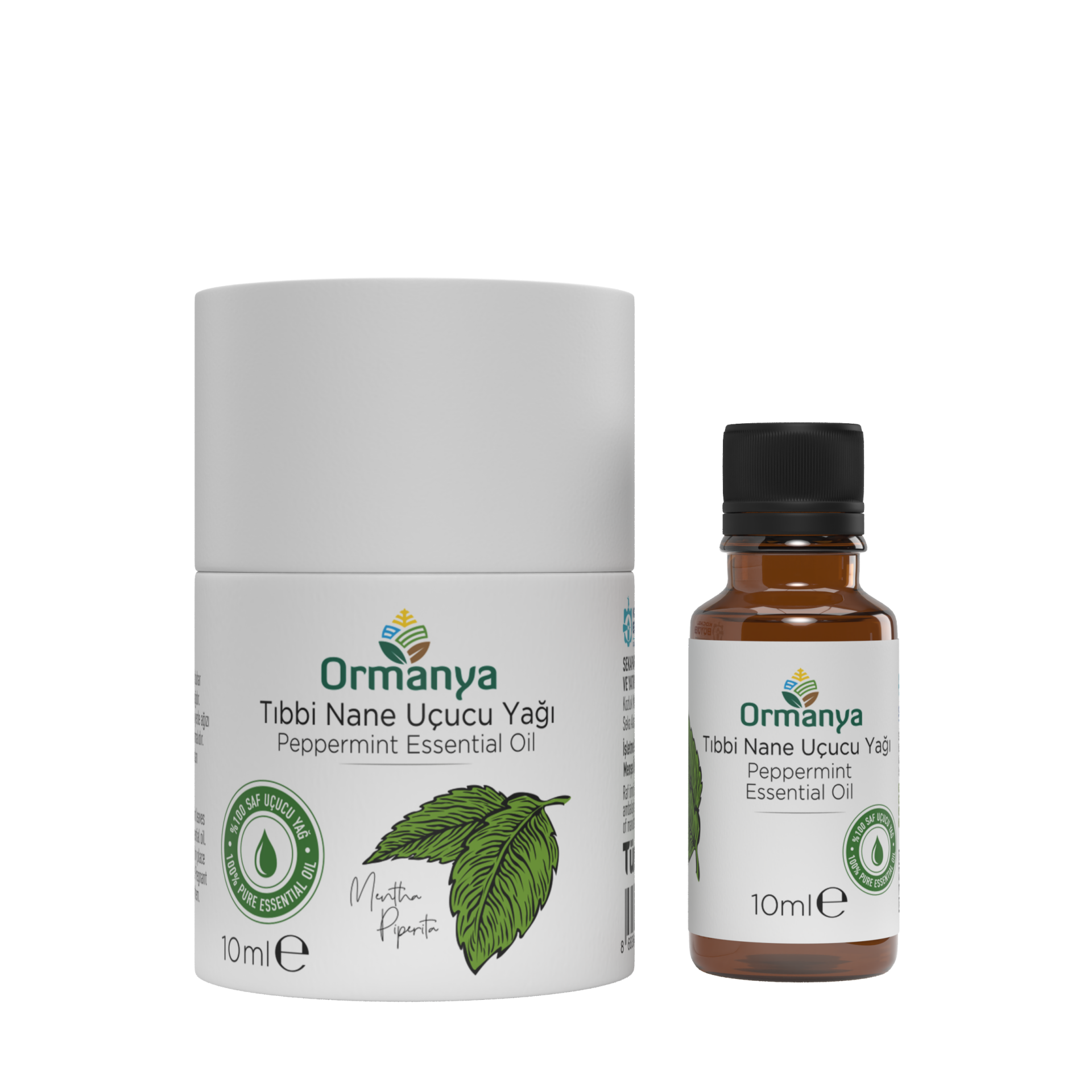 TIBBİ NANE UÇUCU YAĞI - 10 ml  (% 100 saf ve doğal)