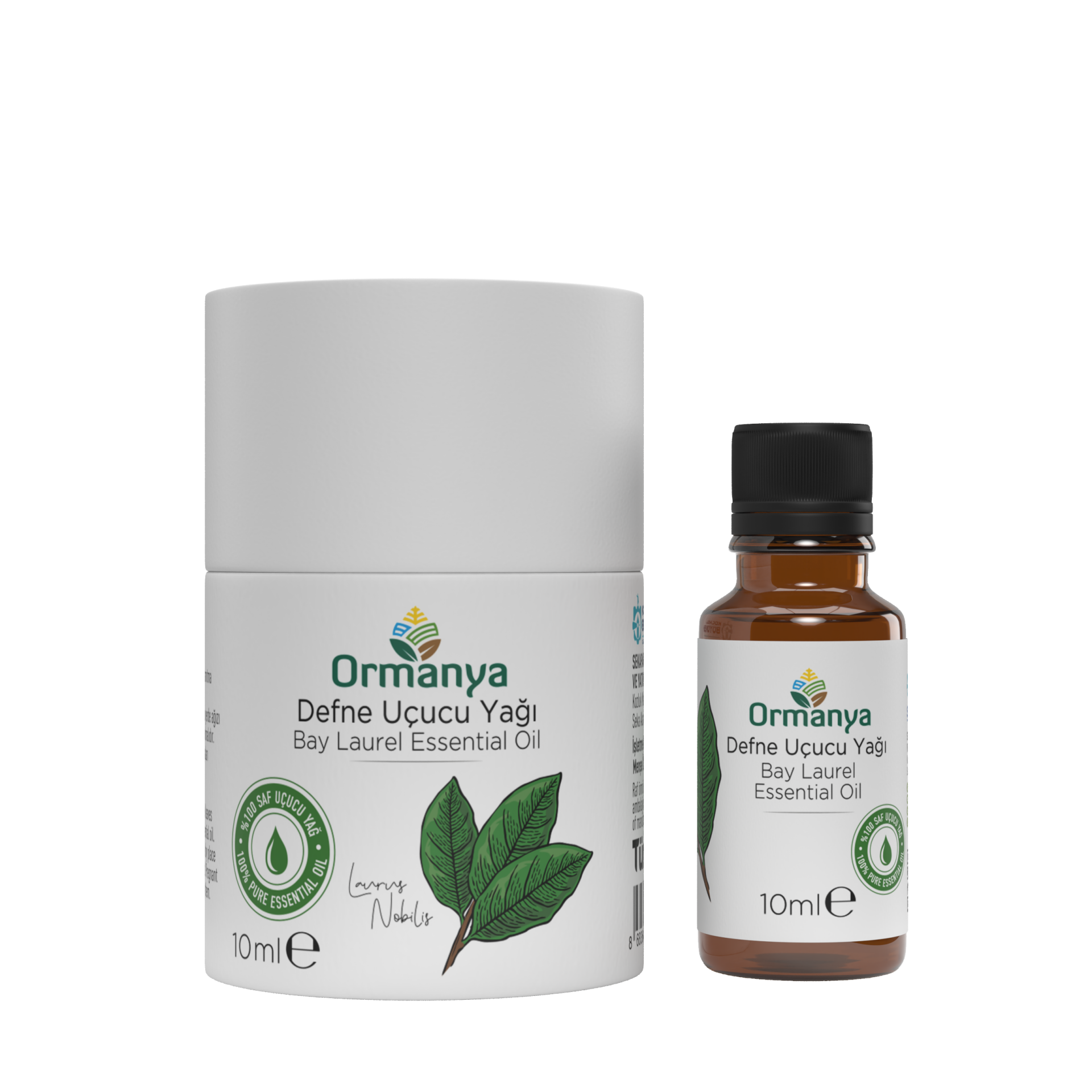 DEFNE UÇUCU YAĞI - 10 ml  (% 100 saf ve doğal)