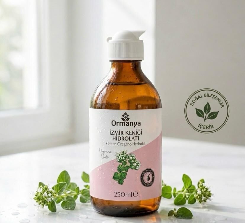 İZMİR KEKİĞİ HİDROLATI - 250 ml (Doğal Bileşenler içerir.)