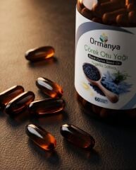 ÇÖREK OTU YAĞI İÇEREN TAKVİYE EDİCİ GIDA - 1000 MG