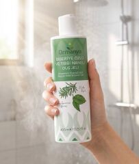 BİBERİYE ÖZLÜ ve TIBBİ NANELİ DUŞ JELİ - 400 ML (ALKOL/SLS/SLES İçermez.)