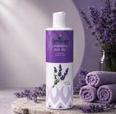 LAVANTALI DUŞ JELİ - 400 ML (ALKOL/SLS/SLES İçermez.)