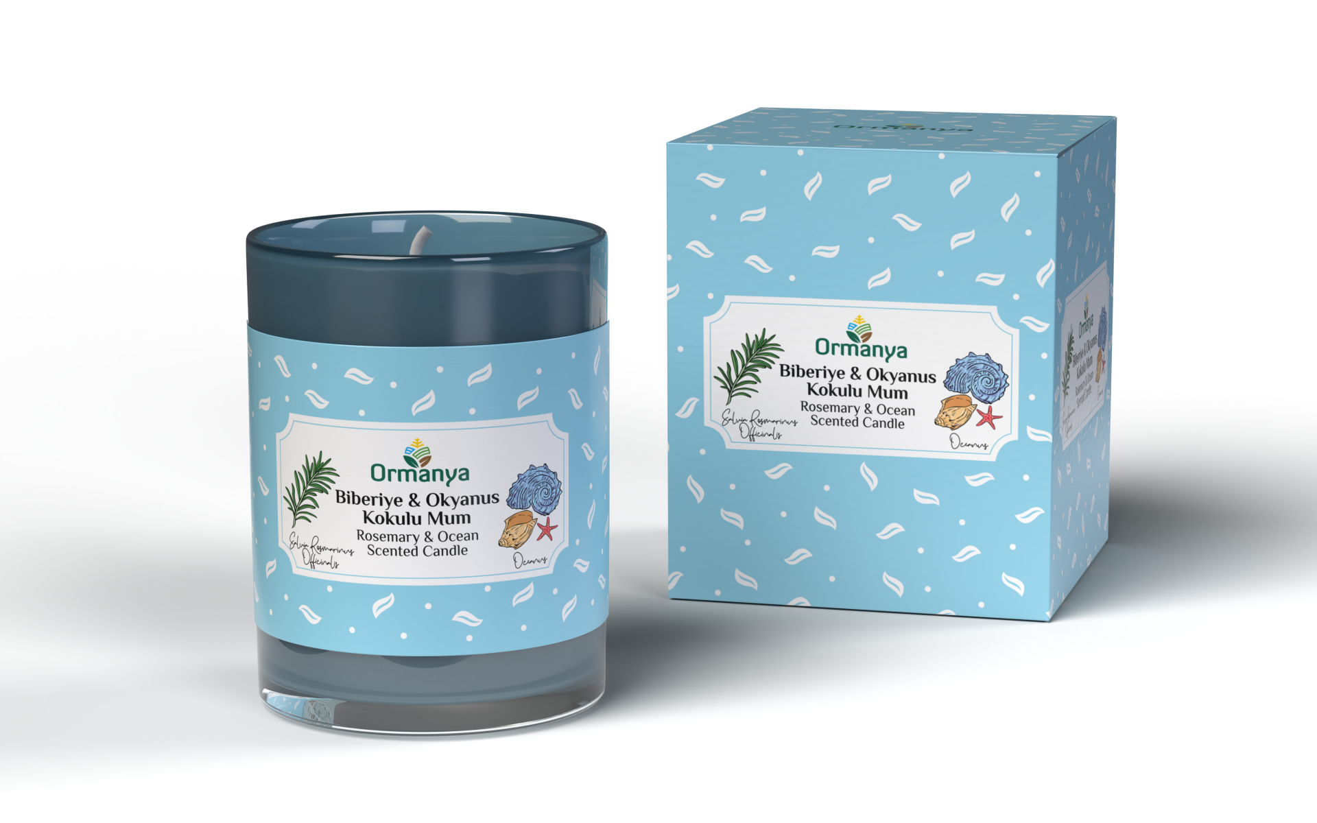 BİBERİYE & OKYANUS KOKULU MUM