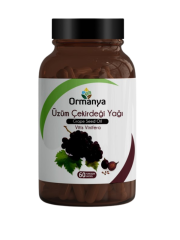 ÜZÜM ÇEKİRDEĞİ YAĞI İÇEREN TAKVİYE EDİCİ GIDA - 1000 MG