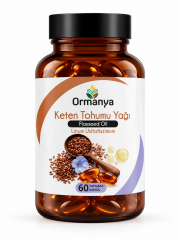 KETEN TOHUMU YAĞI İÇEREN TAKVİYE EDİCİ GIDA- 1000 MG