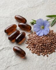 KETEN TOHUMU YAĞI İÇEREN TAKVİYE EDİCİ GIDA- 1000 MG