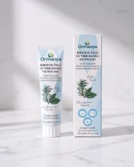 BİBERİYE ÖZLÜ VE TIBBİ NANELİ DİŞ MACUNU - 75 ML  (ALKOL-FLORÜR-SLS-SLES İÇERMEZ.)
