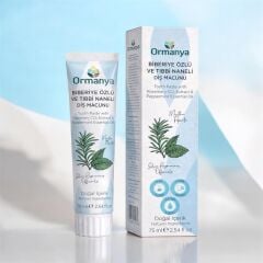 BİBERİYE ÖZLÜ VE TIBBİ NANELİ DİŞ MACUNU - 75 ML  (ALKOL-FLORÜR-SLS-SLES İÇERMEZ.)