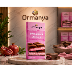 NAR AROMALI PİŞMANİYE DOLGULU SÜTLÜ ÇİKOLATA - 110 gr