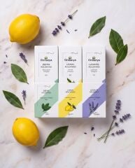 Ormanya Premium Üçlü Defne, Limon, Lavanta Kolonya Seti