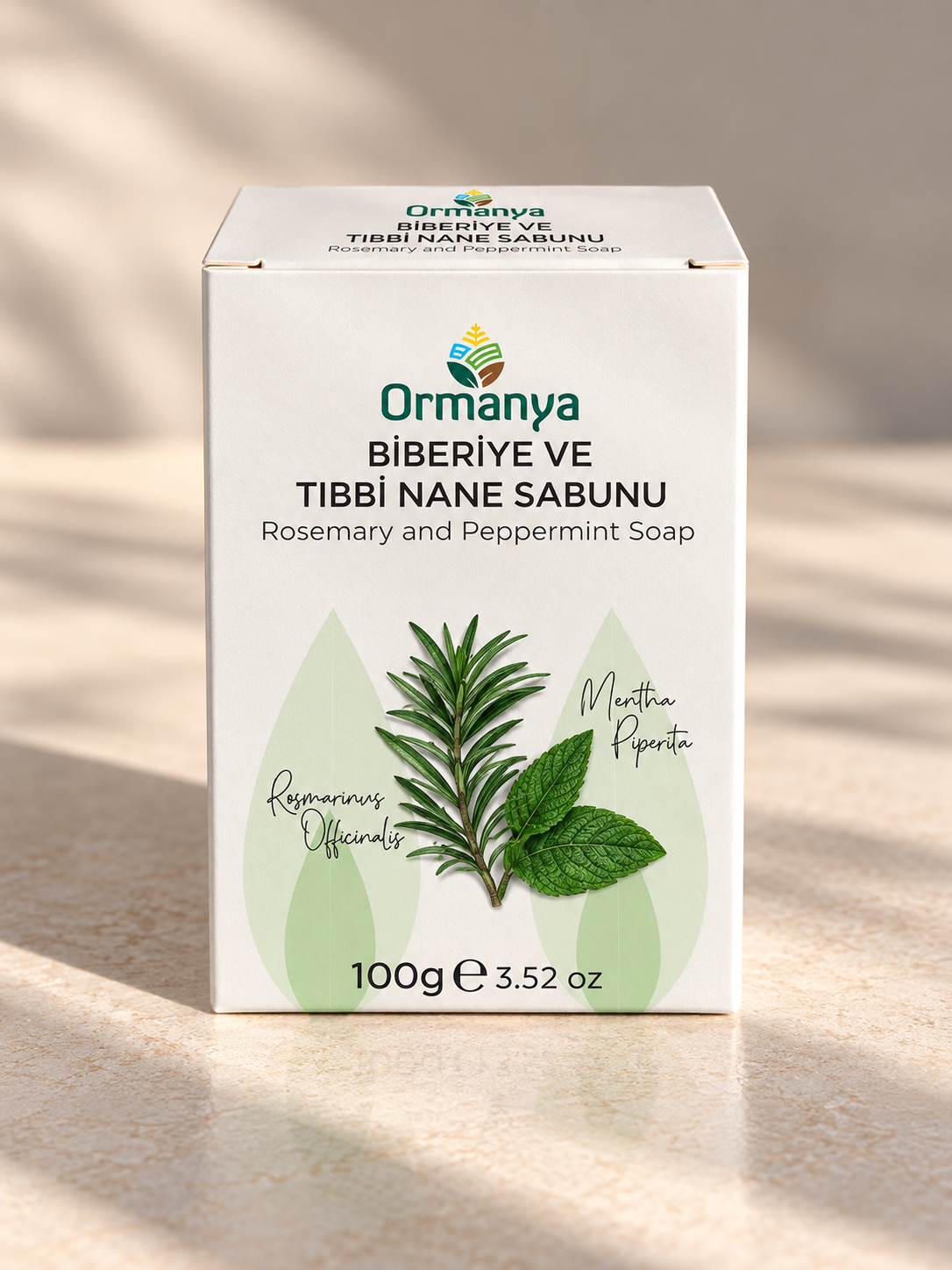 ORMANYA BİBERİYE VE TIBBİ NANE SABUNU